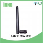 Antenna 2.4GHz 10W 3.0dBi folding rod for transmitter Frsky Futaba Devo Spektrum RP SMA Male Connector